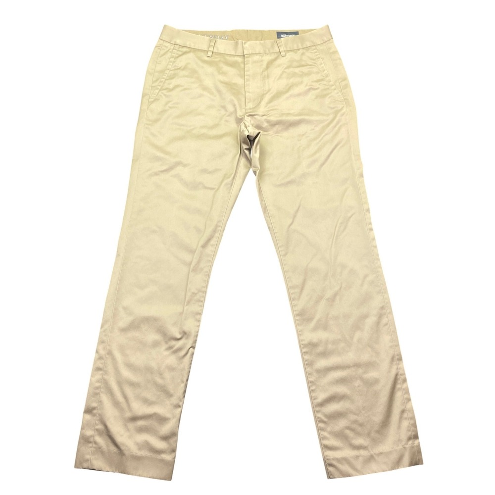 Bonobos Wednesday Weekday Warrior Slim Straight Khaki Pants Tan Mens Sz 31